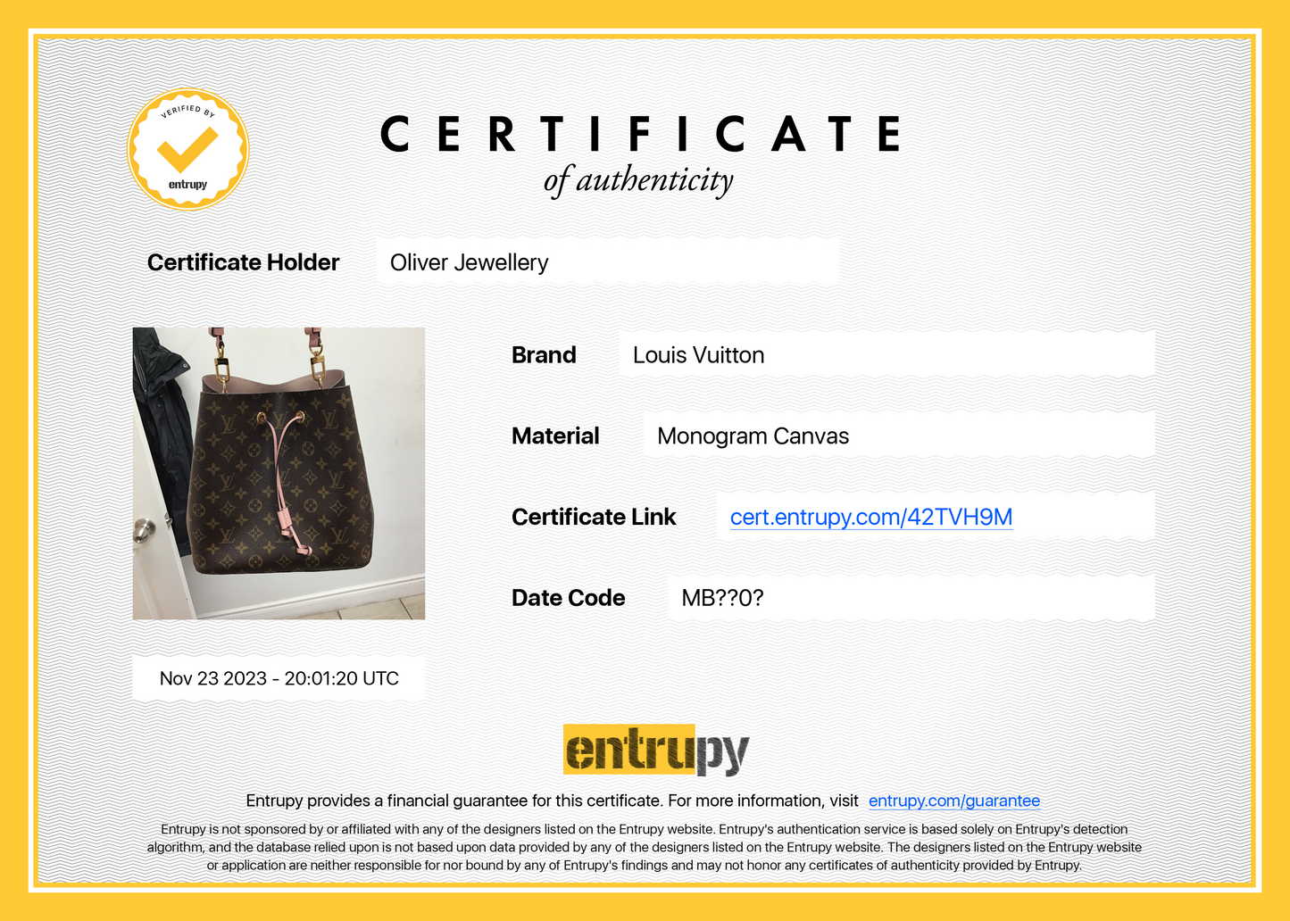 Louis Vuitton Monogram Neonoe MM