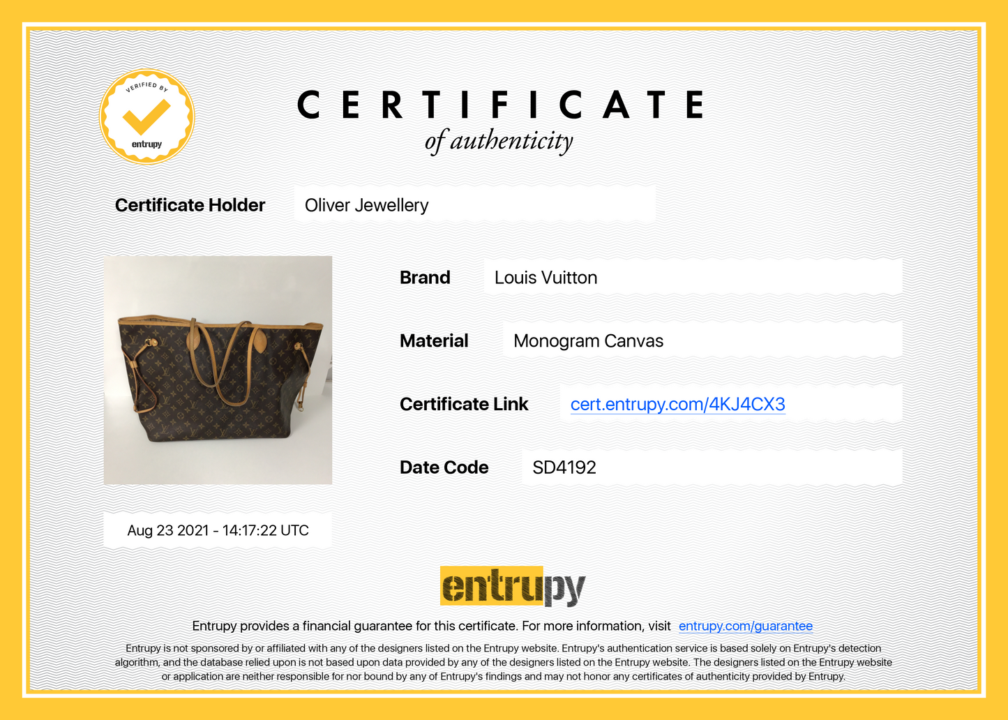 Louis Vuitton Monogram Neverfull GM