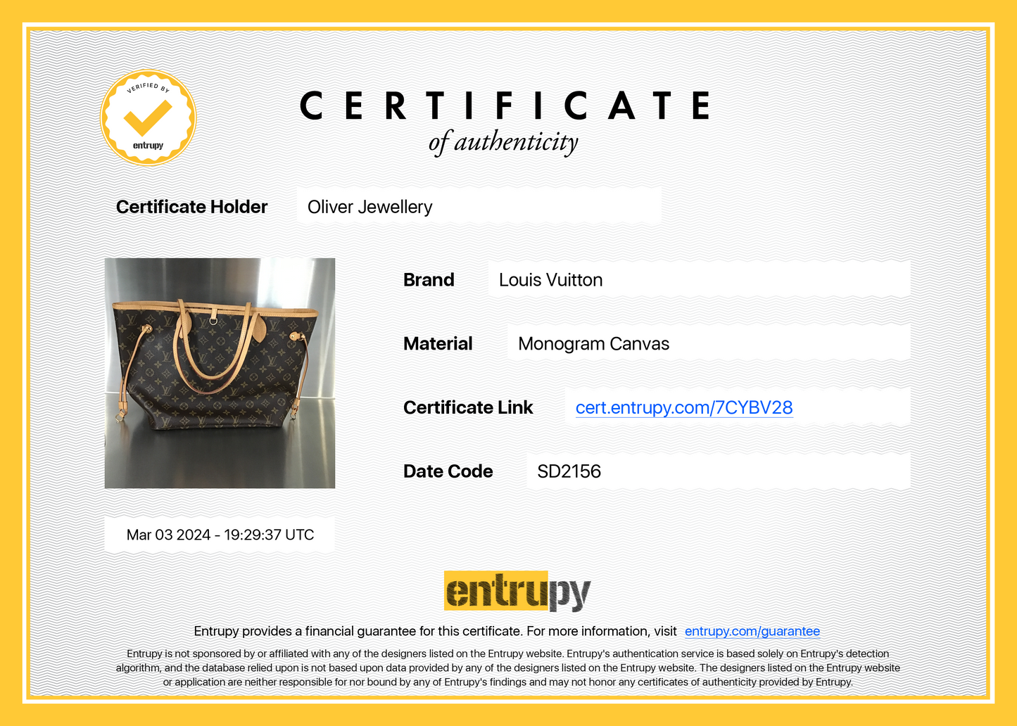 Louis Vuitton Monogram Neverfull MM
