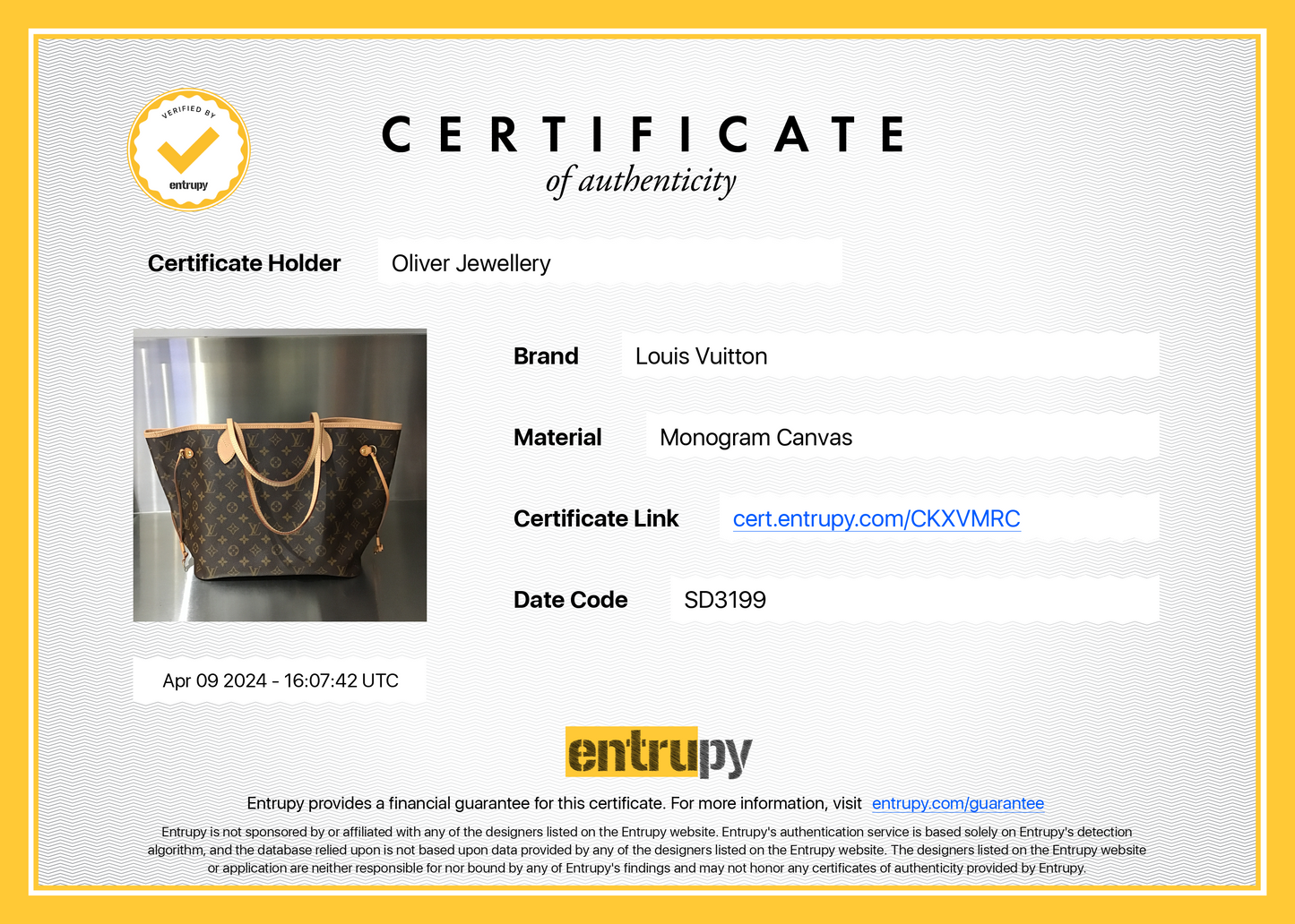 Louis Vuitton Monogram Neverfull MM
