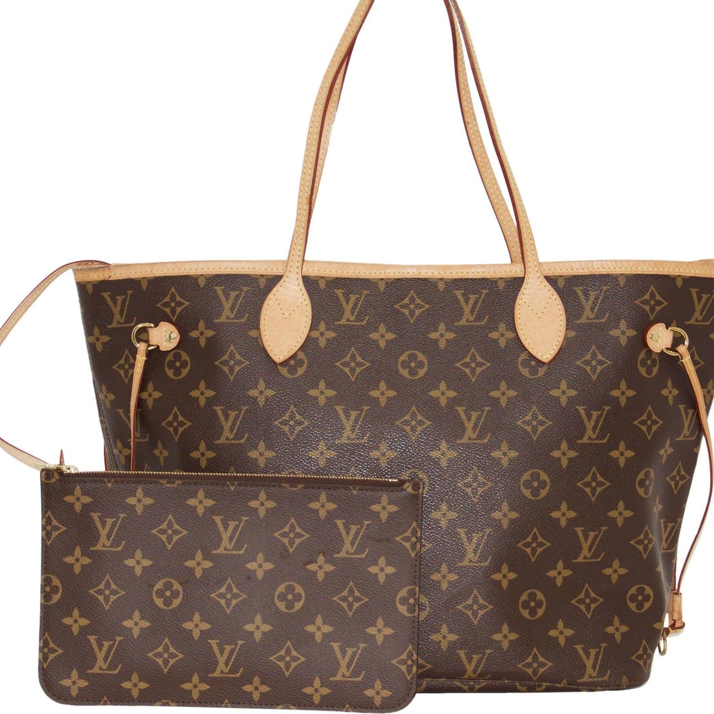 Louis Vuitton Monogram Neverfull MM with Pouch