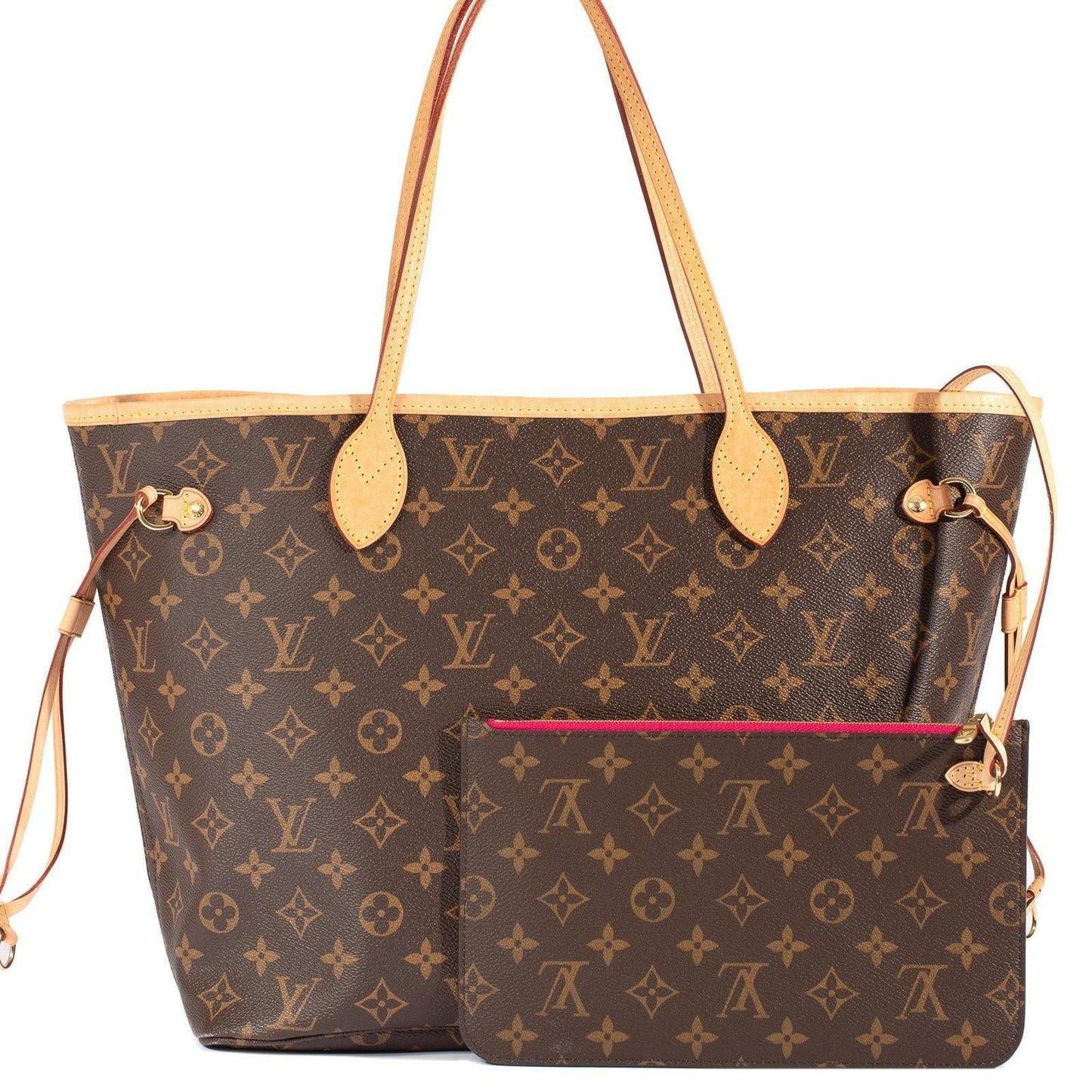 Louis Vuitton Monogram Neverfull MM with Pouch