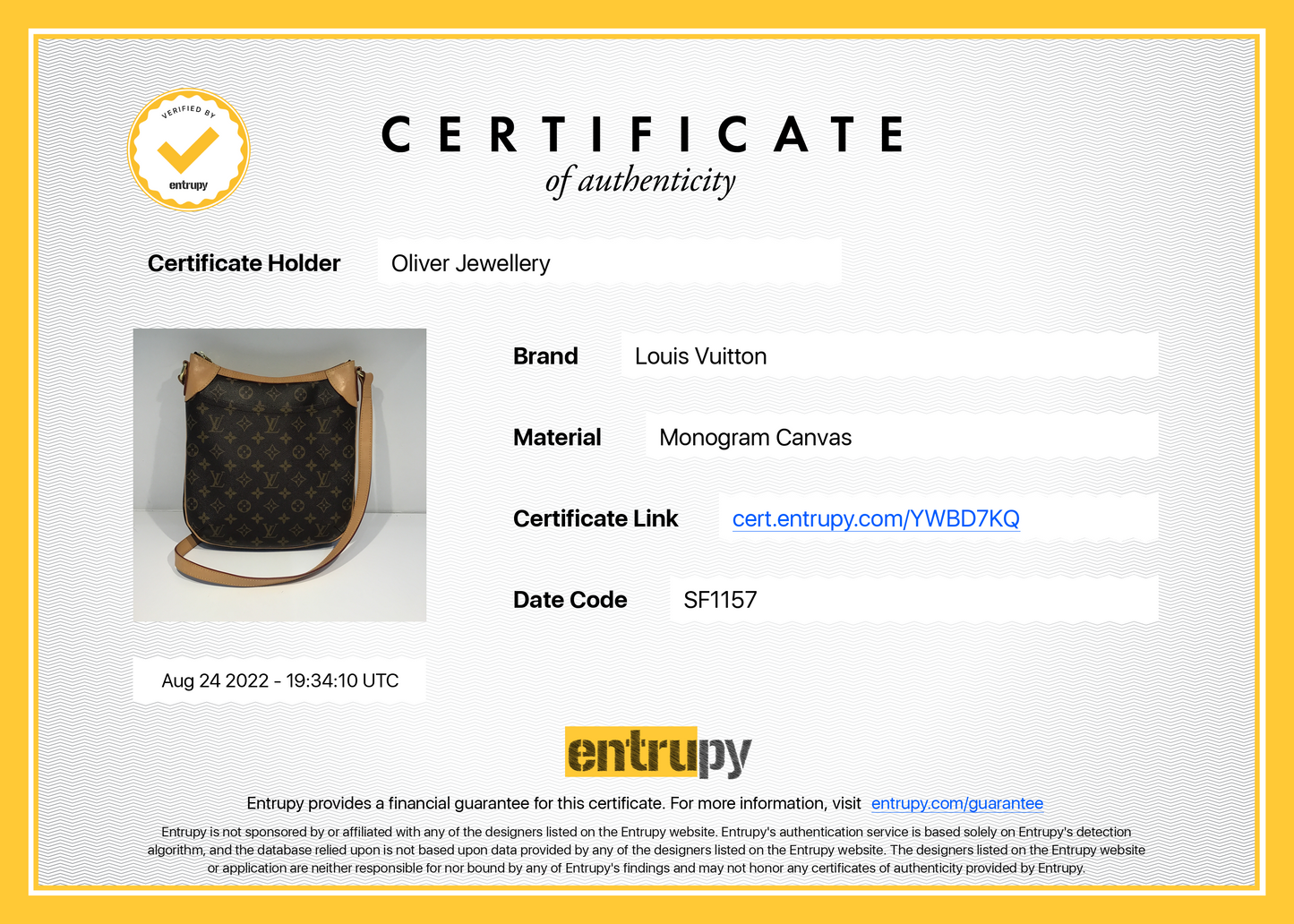 Louis Vuitton Monogram Odeon PM