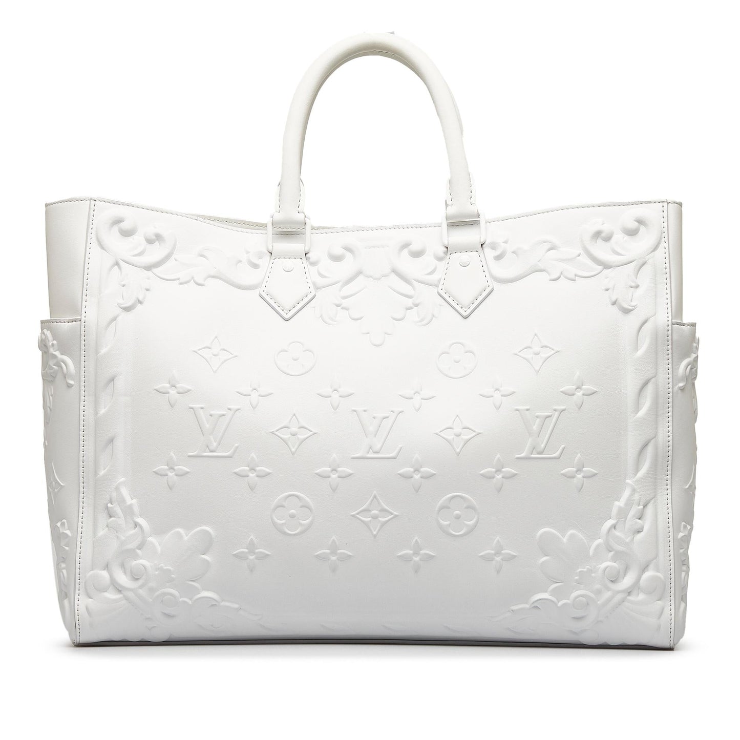Louis Vuitton Monogram Ornaments Sac Plat 24H (SHG-dwDoVW)
