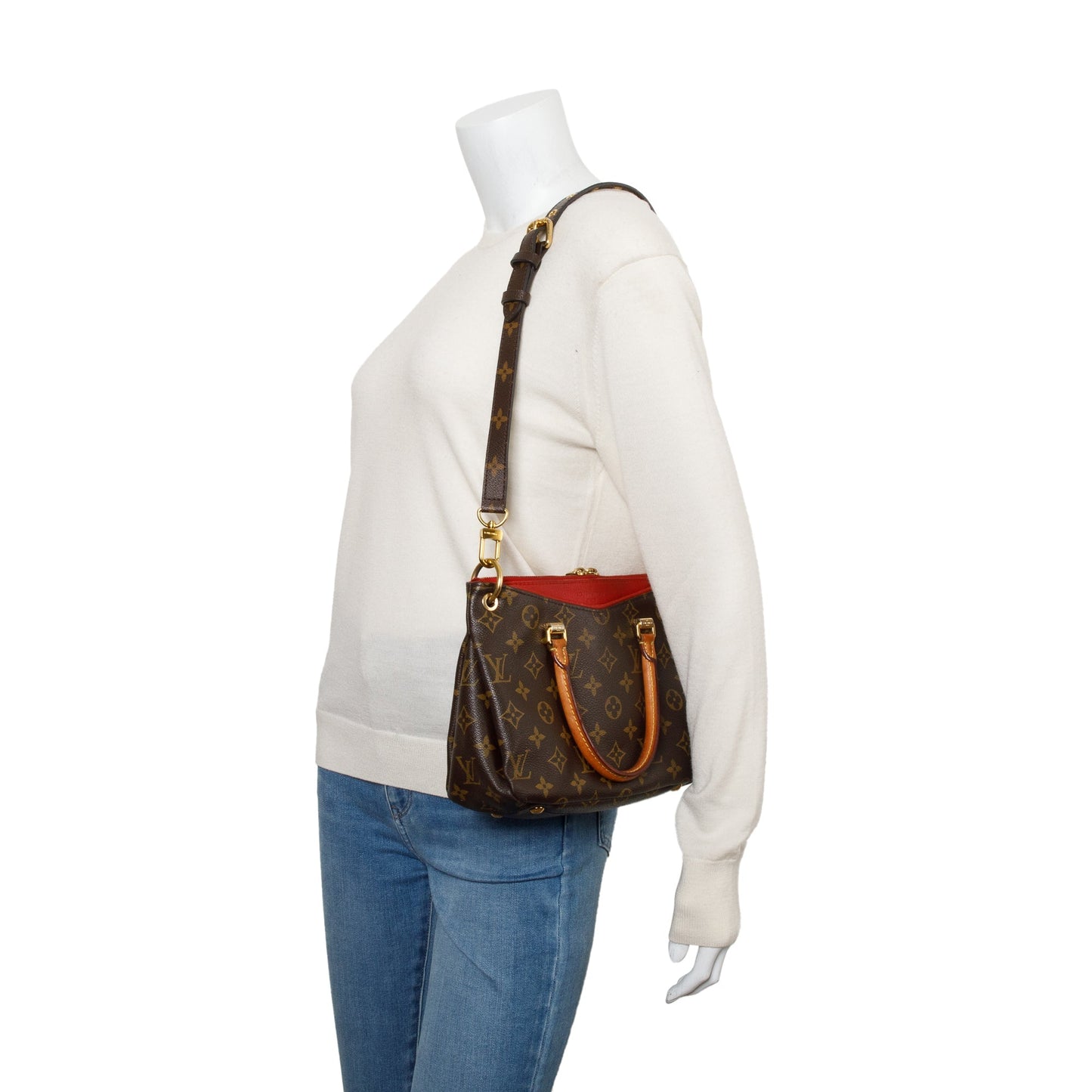 Louis Vuitton Monogram Pallas BB with Strap