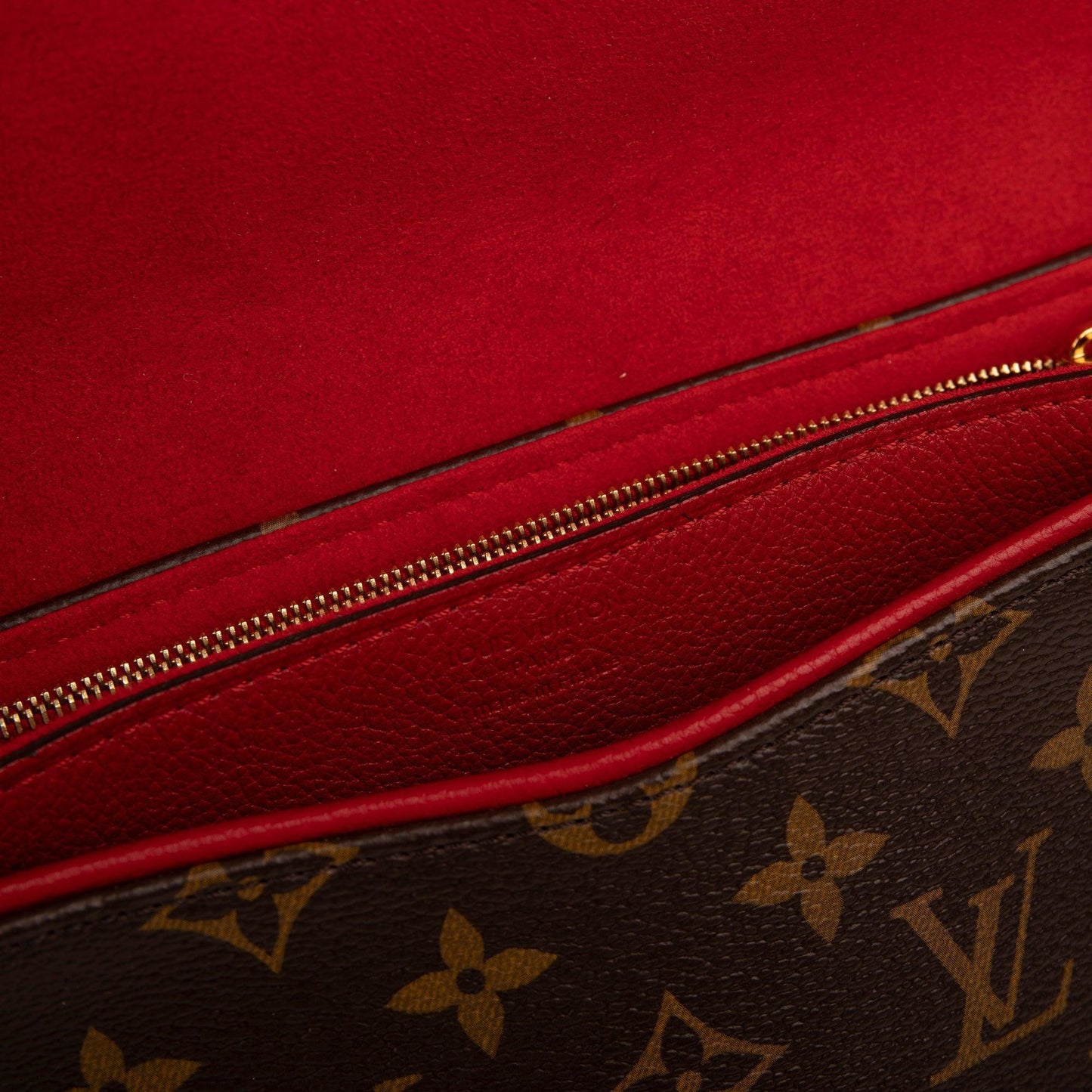 Louis Vuitton Monogram Pallas Chain Bag