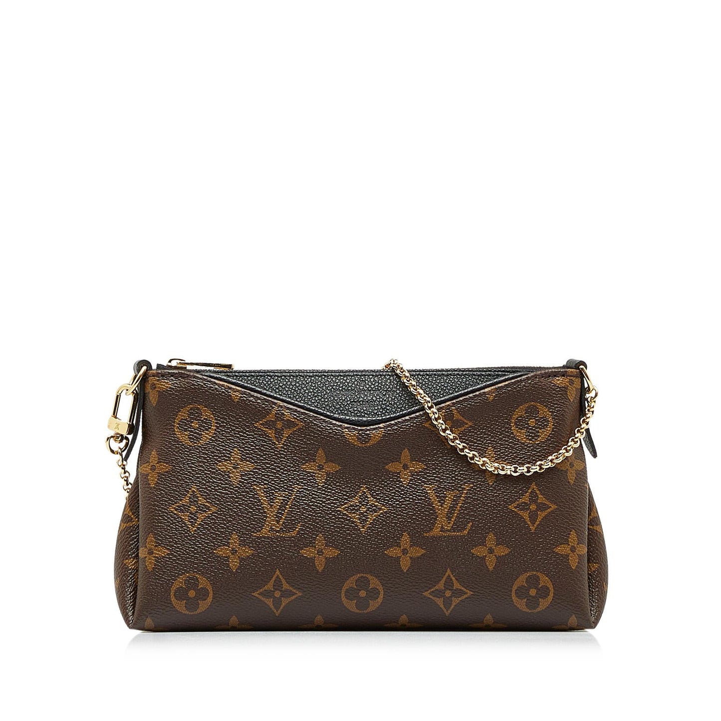Louis Vuitton Monogram Pallas Clutch (SHG-SncBSk)