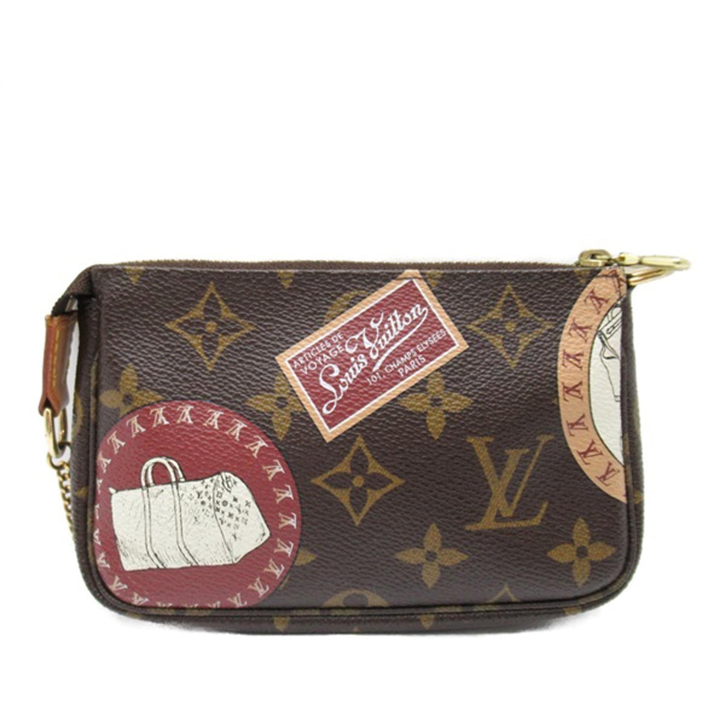 Louis Vuitton Monogram Patch Mini Pochette Accessoires (SHG-LILNSo)
