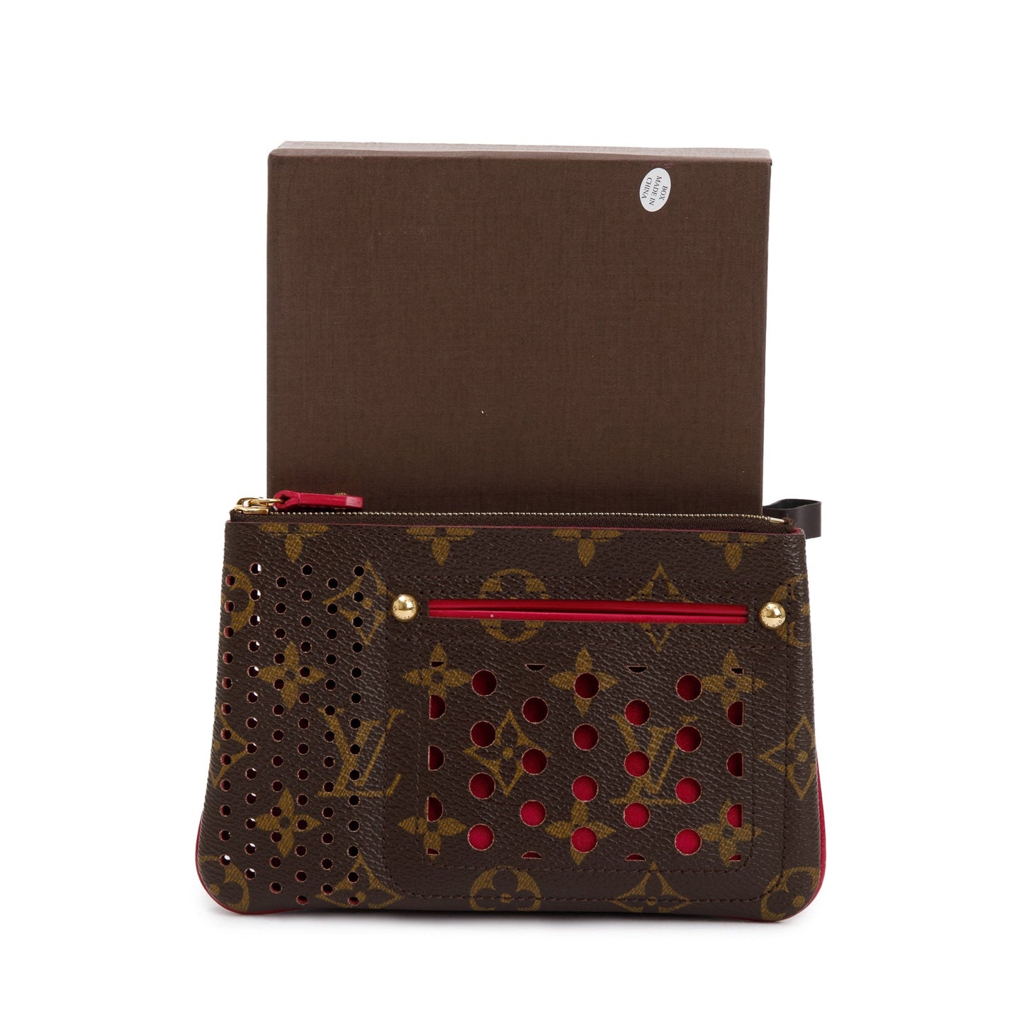 Louis Vuitton Monogram Perforated Pochette Plat Pouch