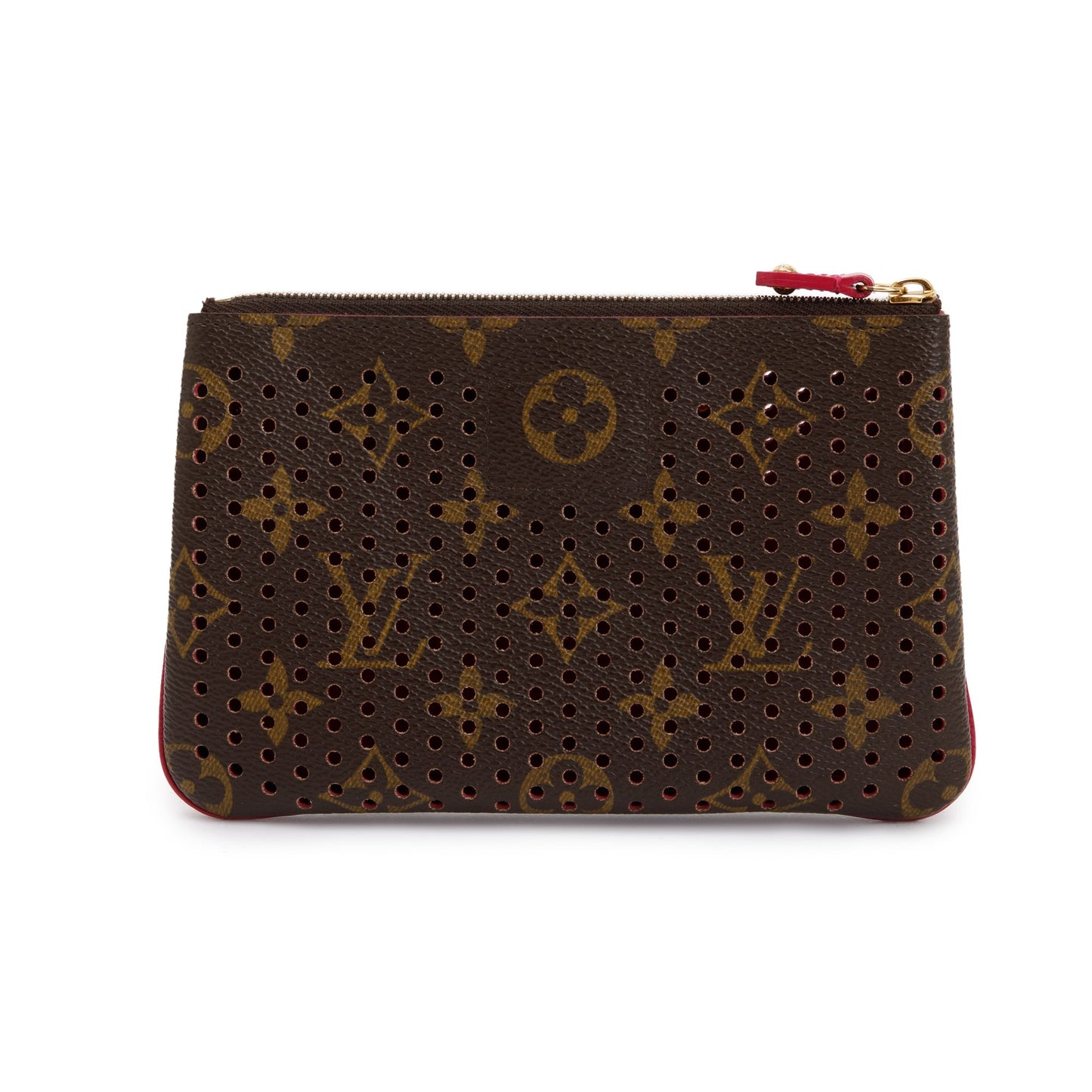Louis Vuitton Monogram Perforated Pochette Plat Pouch