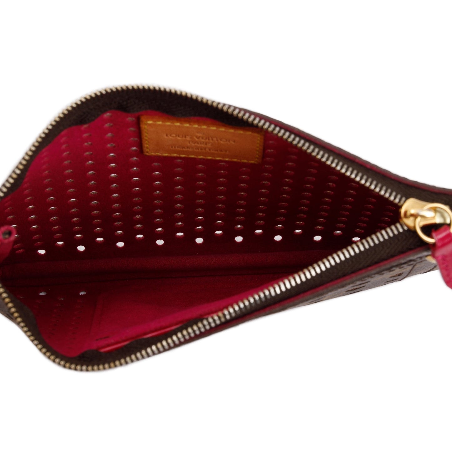 Louis Vuitton Monogram Perforated Pochette Plat Pouch