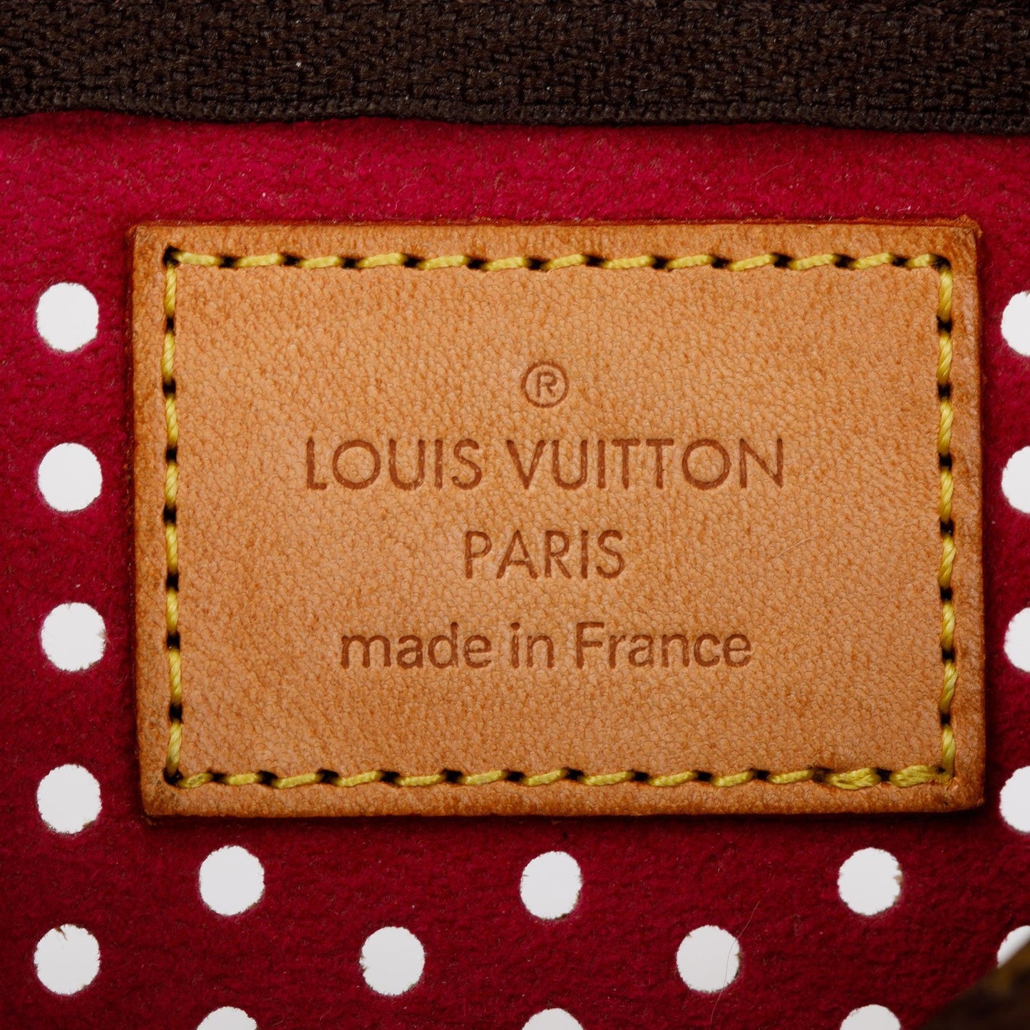 Louis Vuitton Monogram Perforated Pochette Plat Pouch