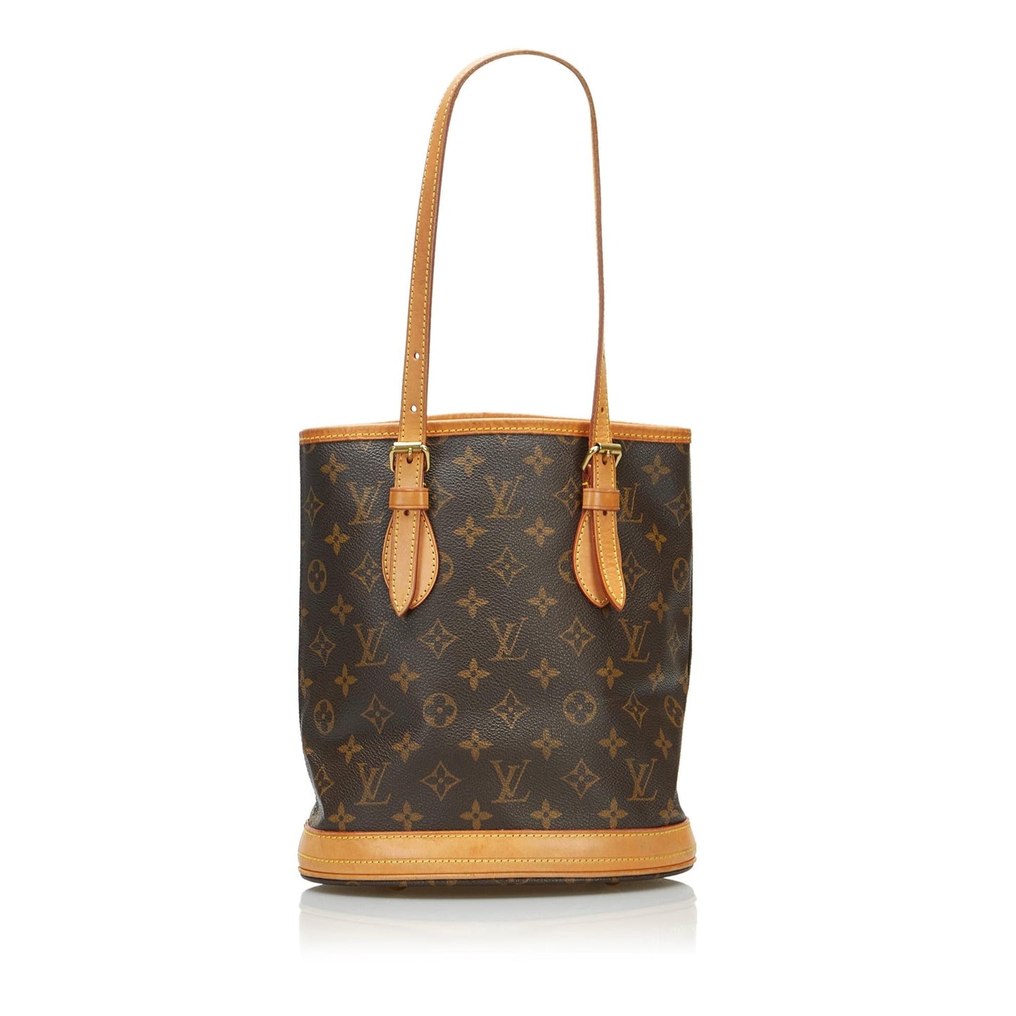 Louis Vuitton Monogram Petit Bucket PM (SHG-PgDTS4)