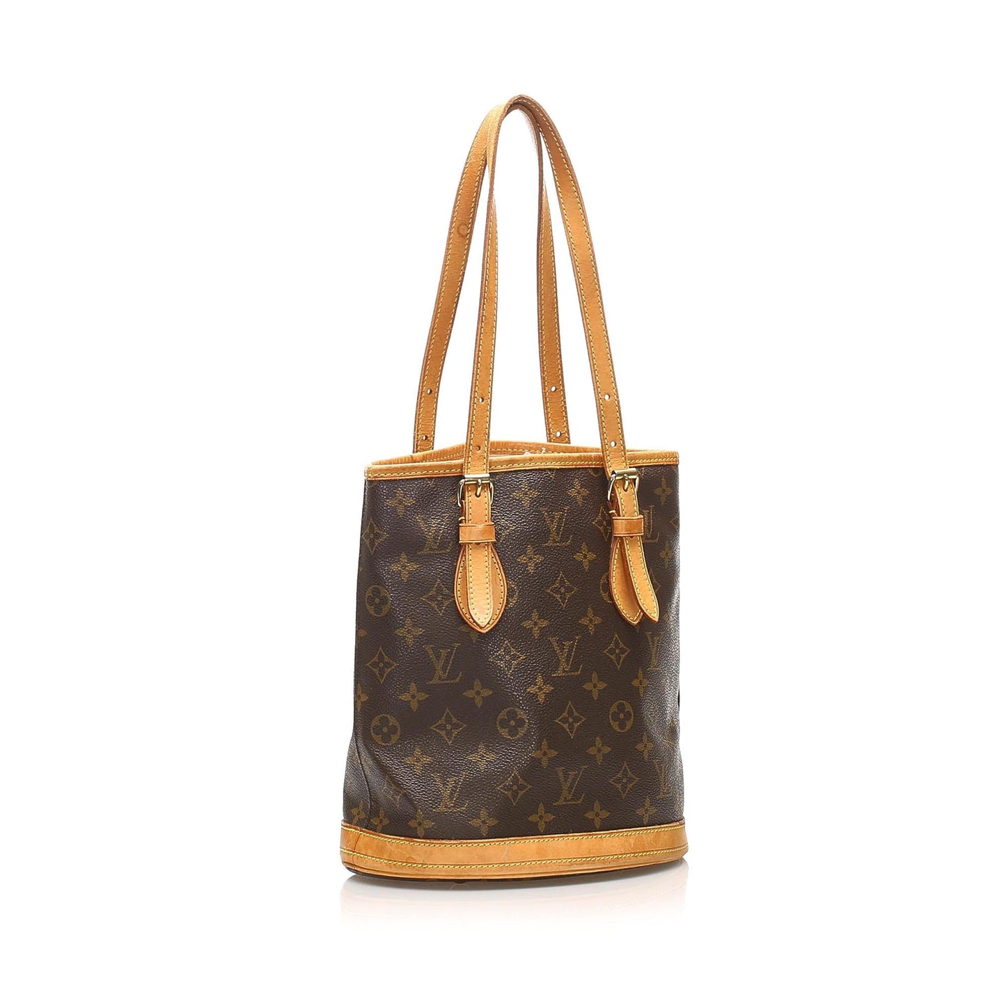 Louis Vuitton Monogram Petit Bucket (SHG-14820)