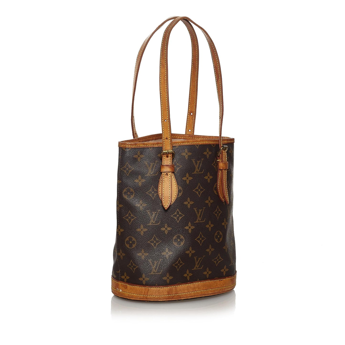 Louis Vuitton Monogram Petit Bucket (SHG-30306)