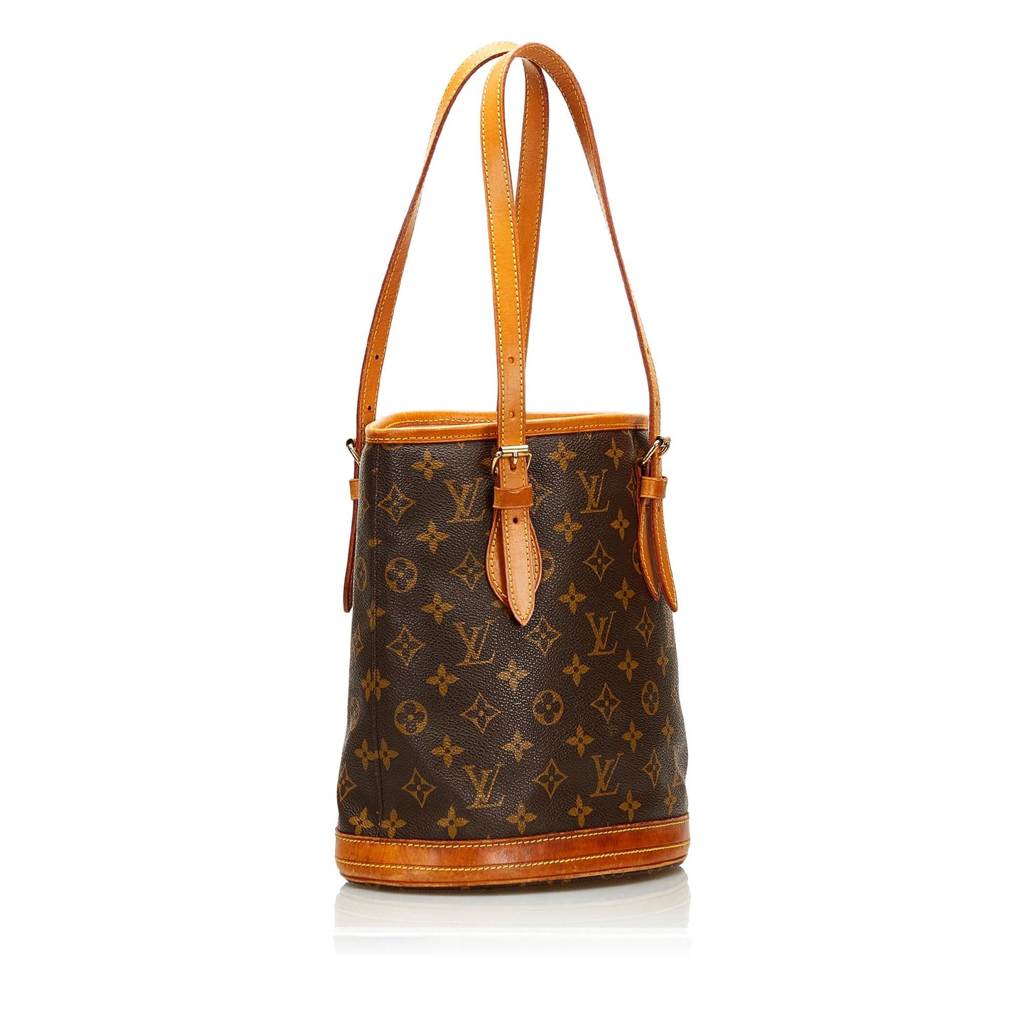Louis Vuitton Monogram Petit Bucket (SHG-35438)
