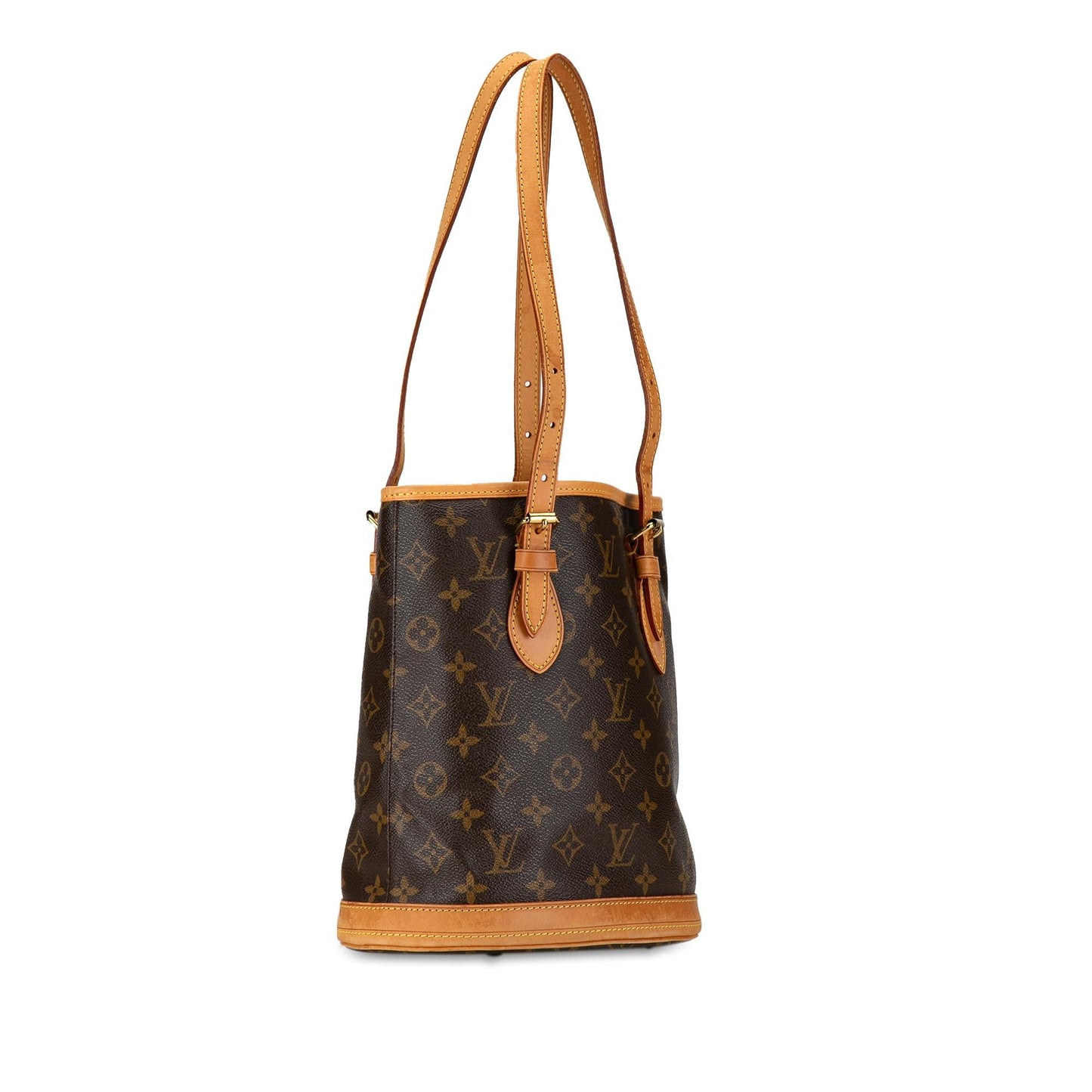 Louis Vuitton Monogram Petit Bucket (SHG-qOvBFo)