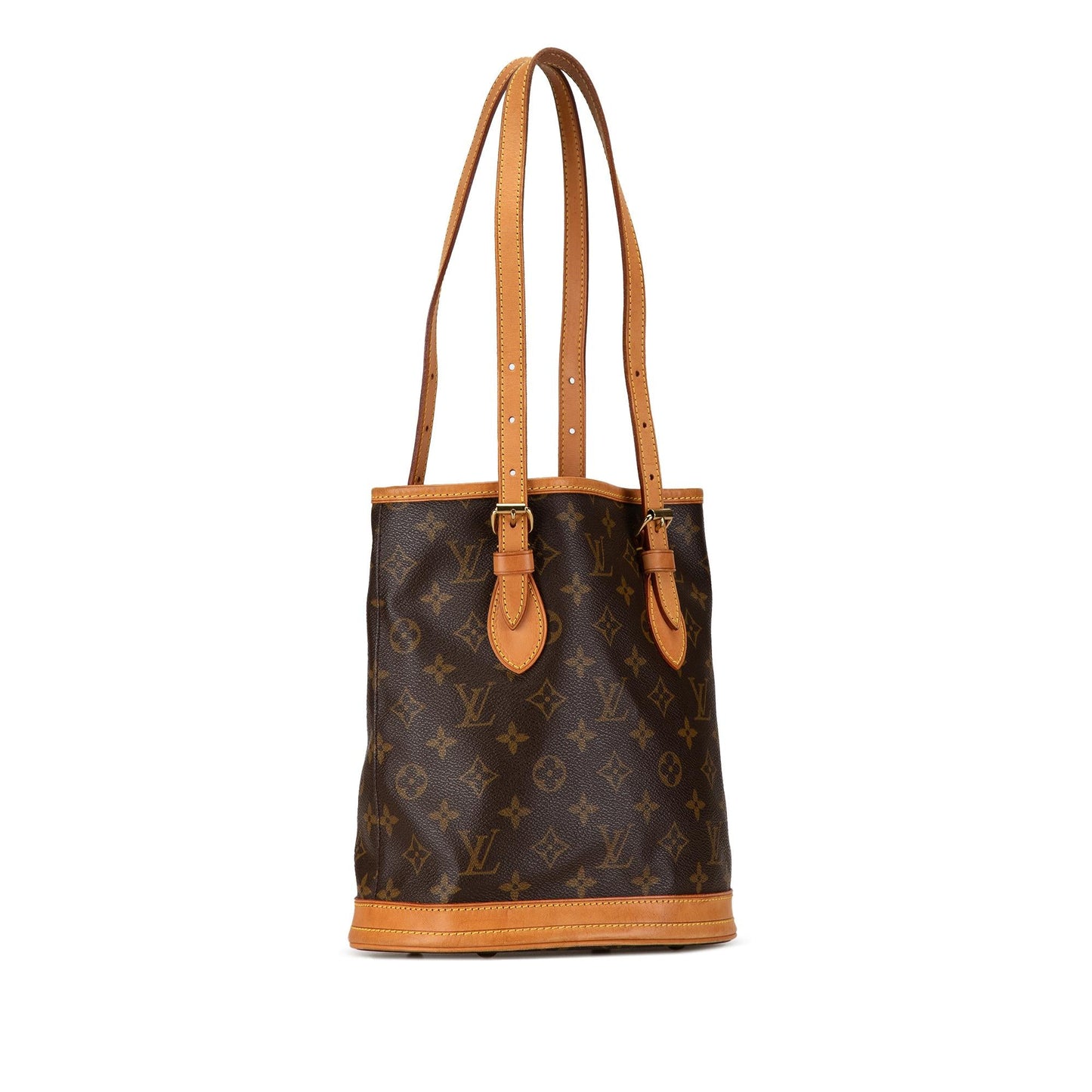 Louis Vuitton Monogram Petit Bucket (SHG-GPfEAQ)