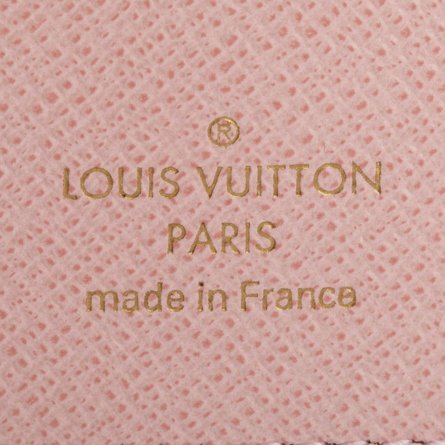 Louis Vuitton Monogram & Pink Leather Zoe Wallet