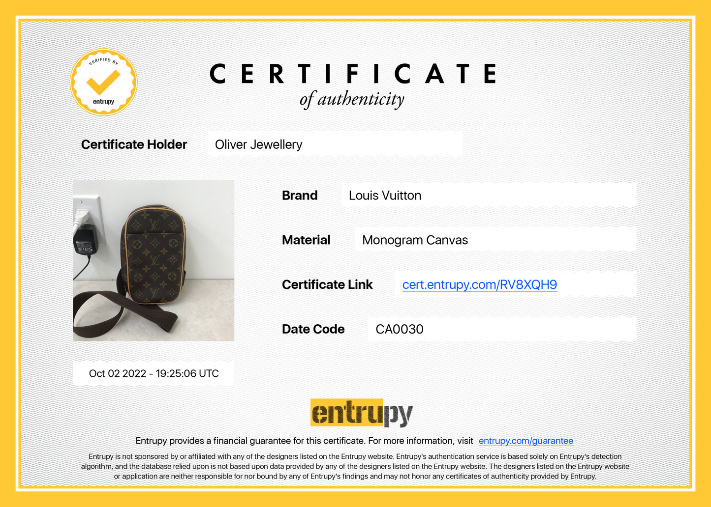 Louis Vuitton Monogram Pochette Gange