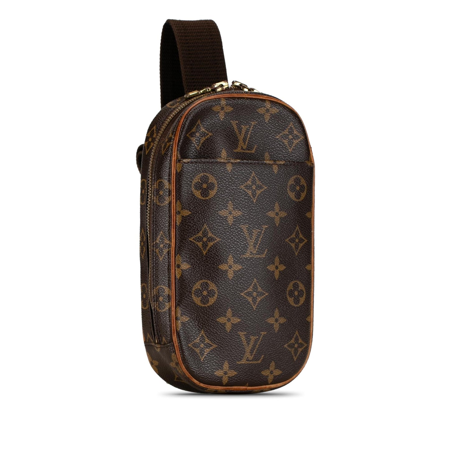 Louis Vuitton Monogram Pochette Gange (SHG-U2pE3R)