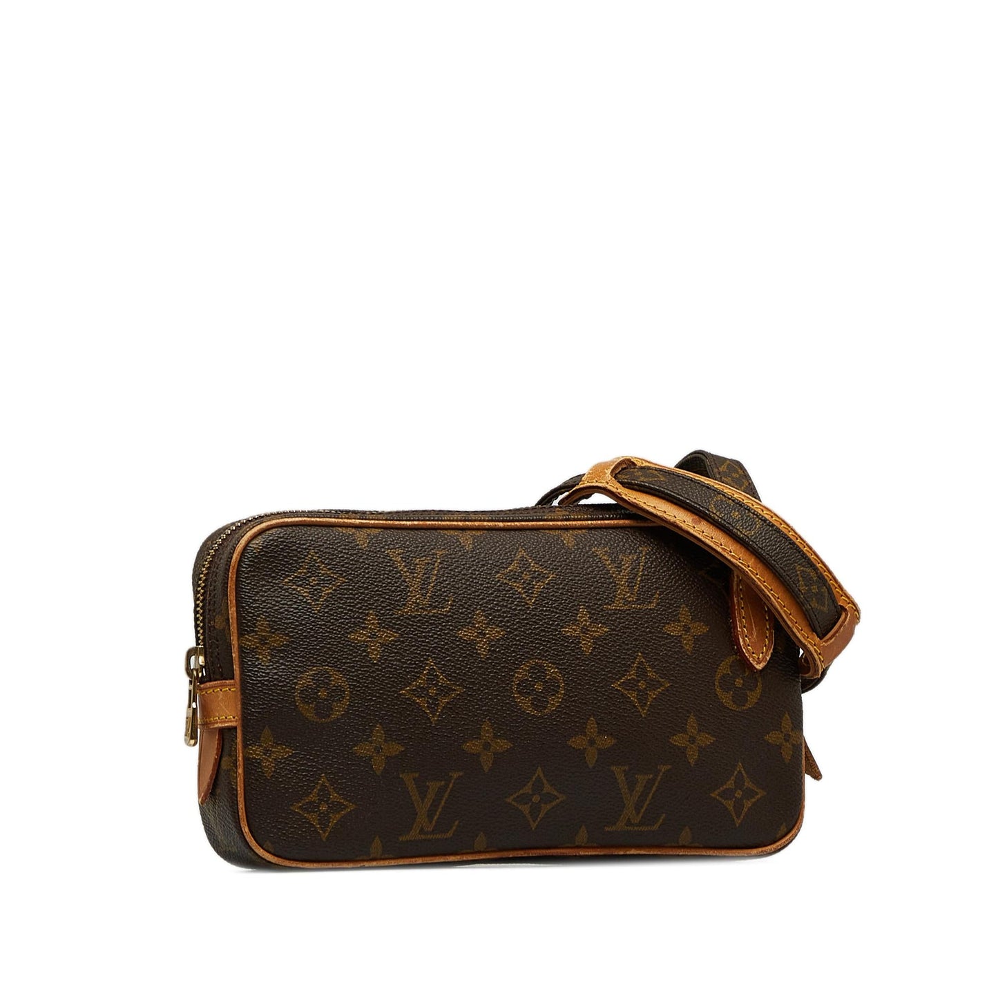 Louis Vuitton Monogram Pochette Marly Bandouliere (SHG-2PYdoK)