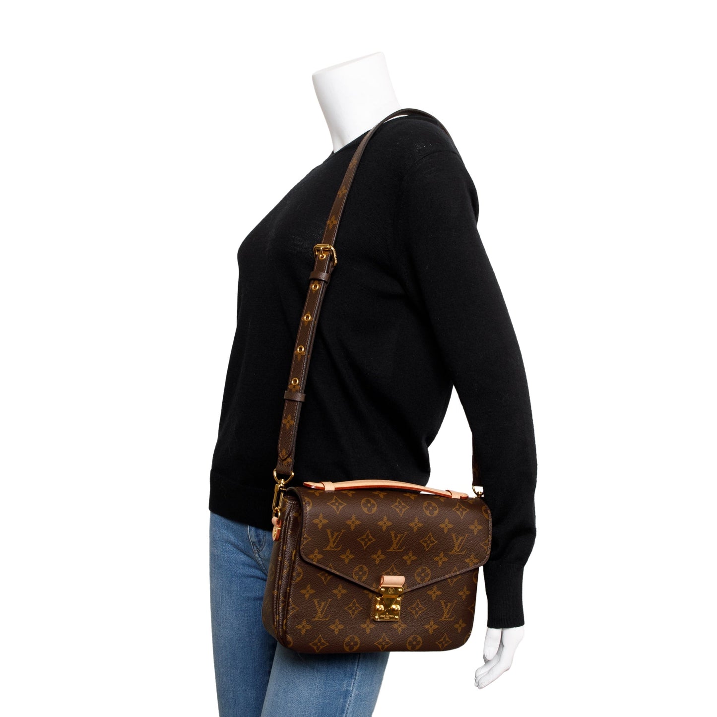 Louis Vuitton Monogram Pochette Metis