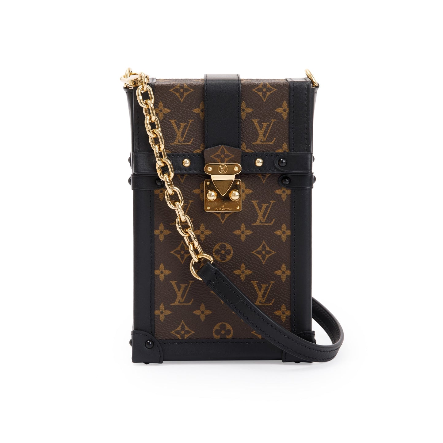 Louis Vuitton Monogram Pochette Trunk Verticale