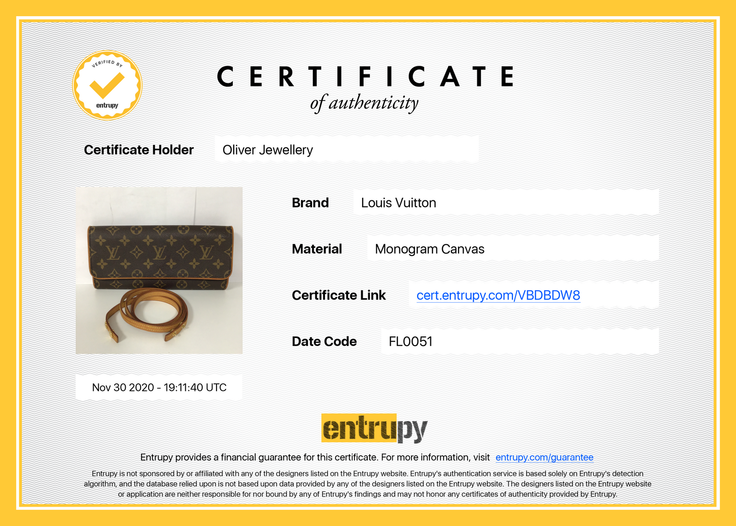 Louis Vuitton Monogram Pochette Twin GM