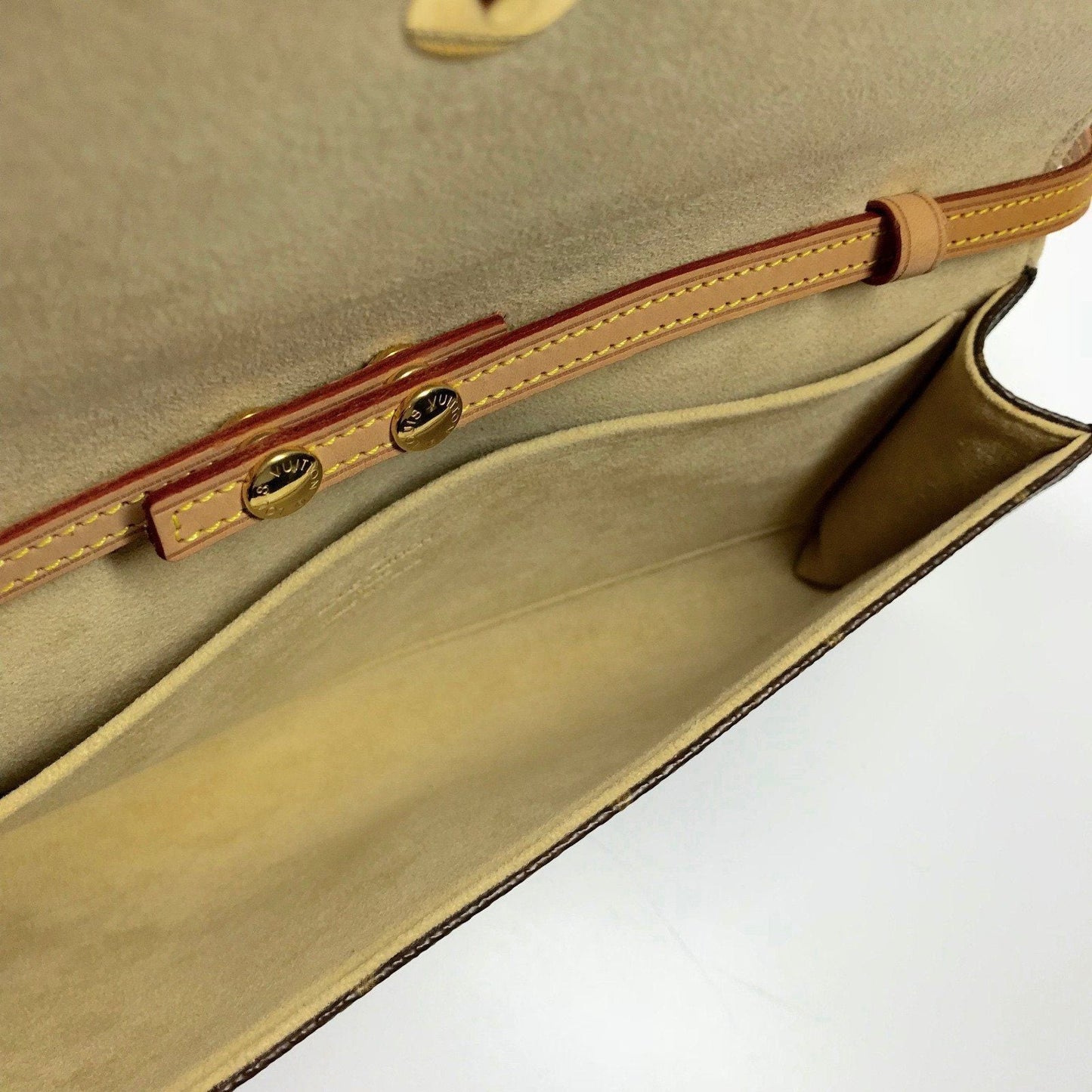 Louis Vuitton Monogram Pochette Twin GM Clutch