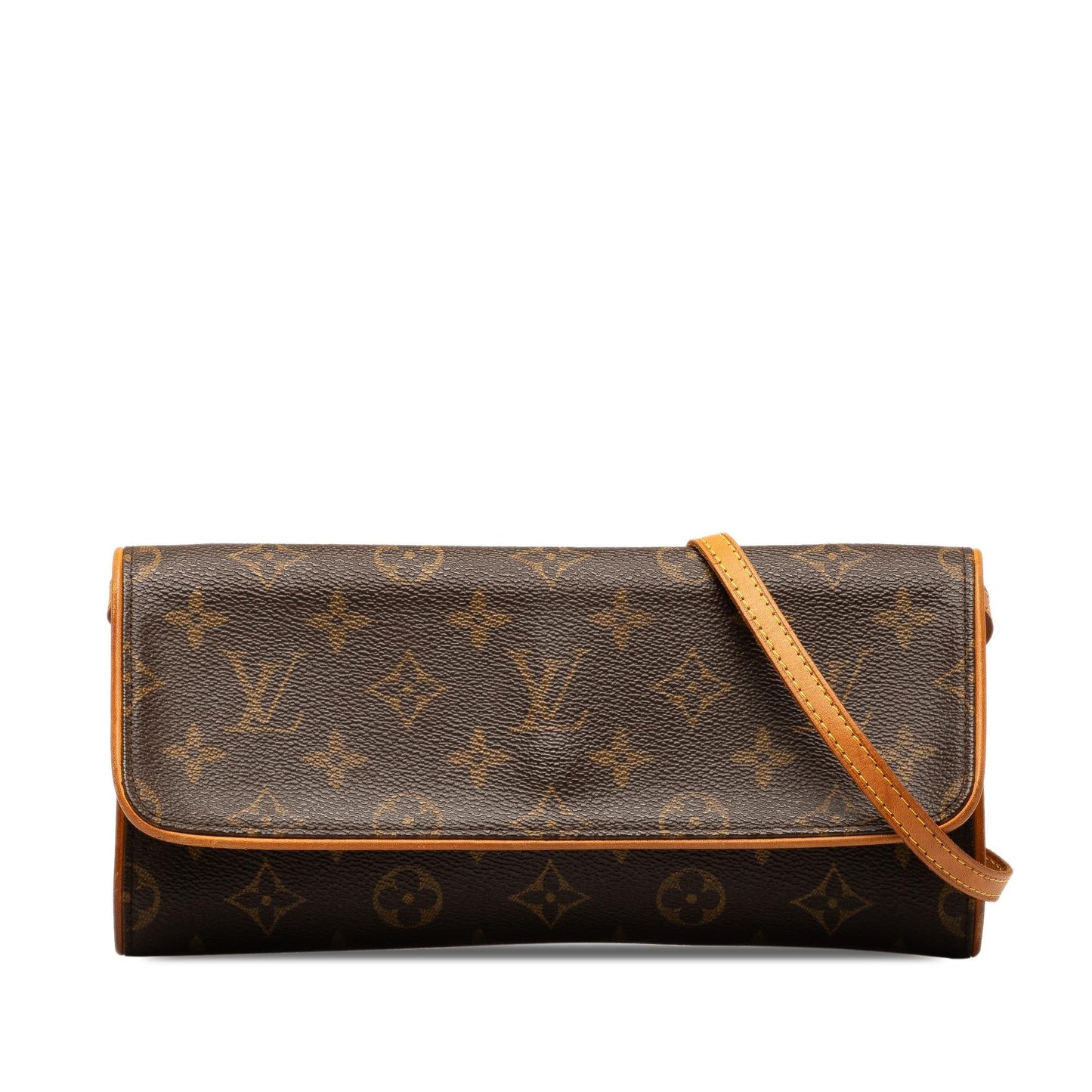 Louis Vuitton Monogram Pochette Twin GM (SHG-EQGS1O)