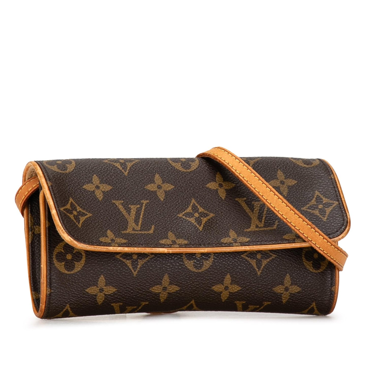 Louis Vuitton Monogram Pochette Twin PM (SHG-oeXt5x)