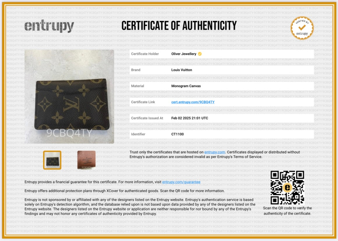 Louis Vuitton Monogram Pocket Organizer
