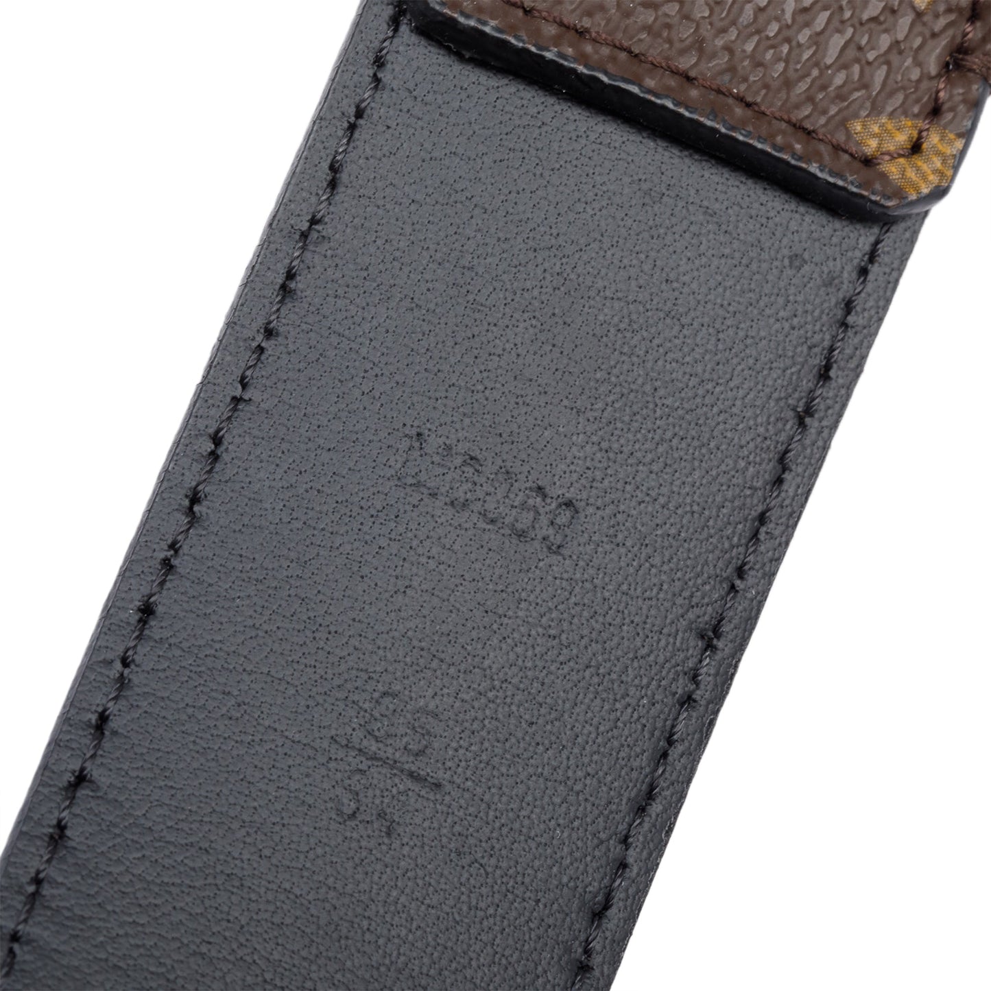 Louis Vuitton Monogram Pont Neuf 35 MM Belt, Size 85 34