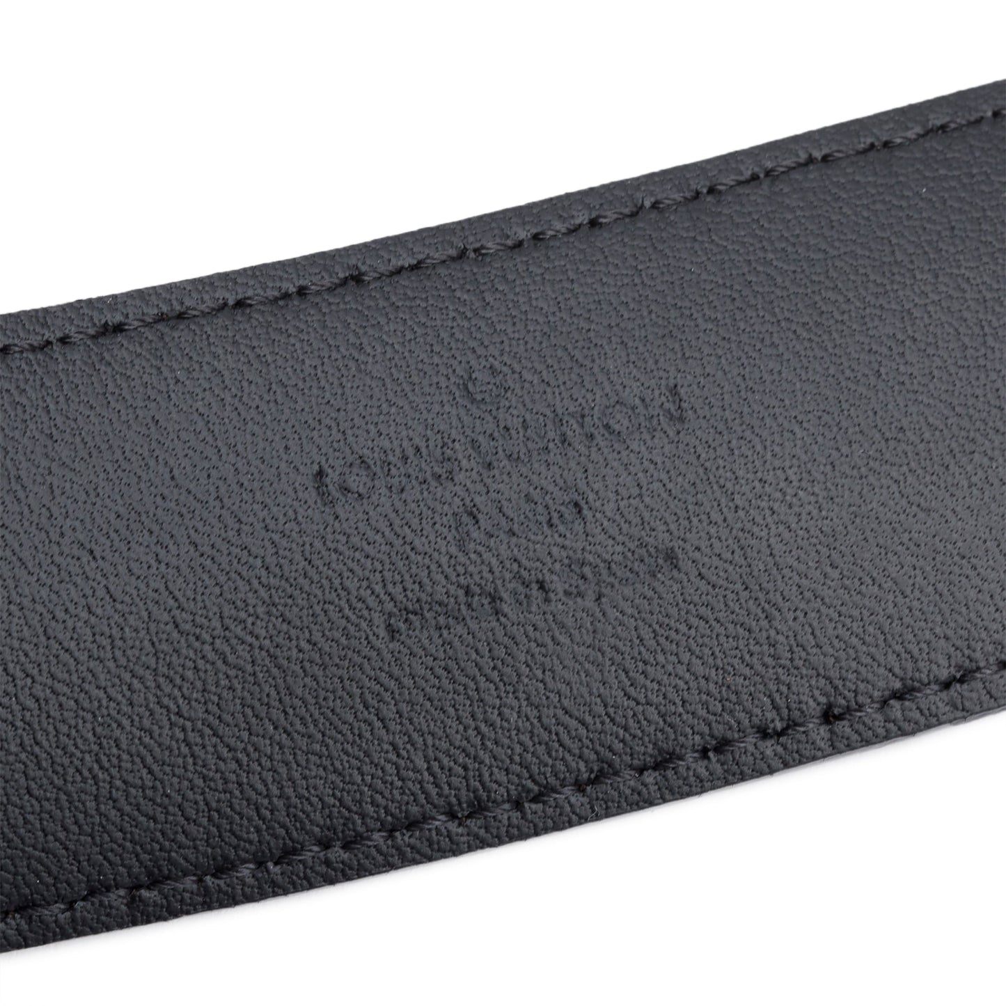 Louis Vuitton Monogram Pont Neuf 35 MM Belt, Size 85 34