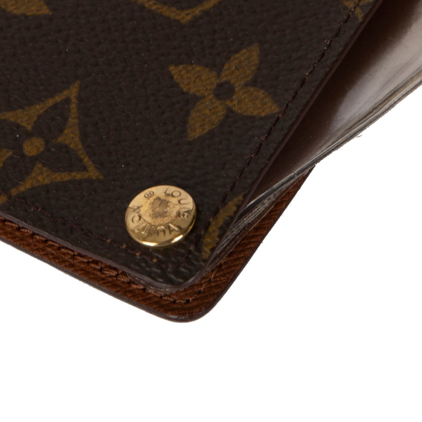 Louis Vuitton Monogram Porte-Cartes Credit Pression Card Case