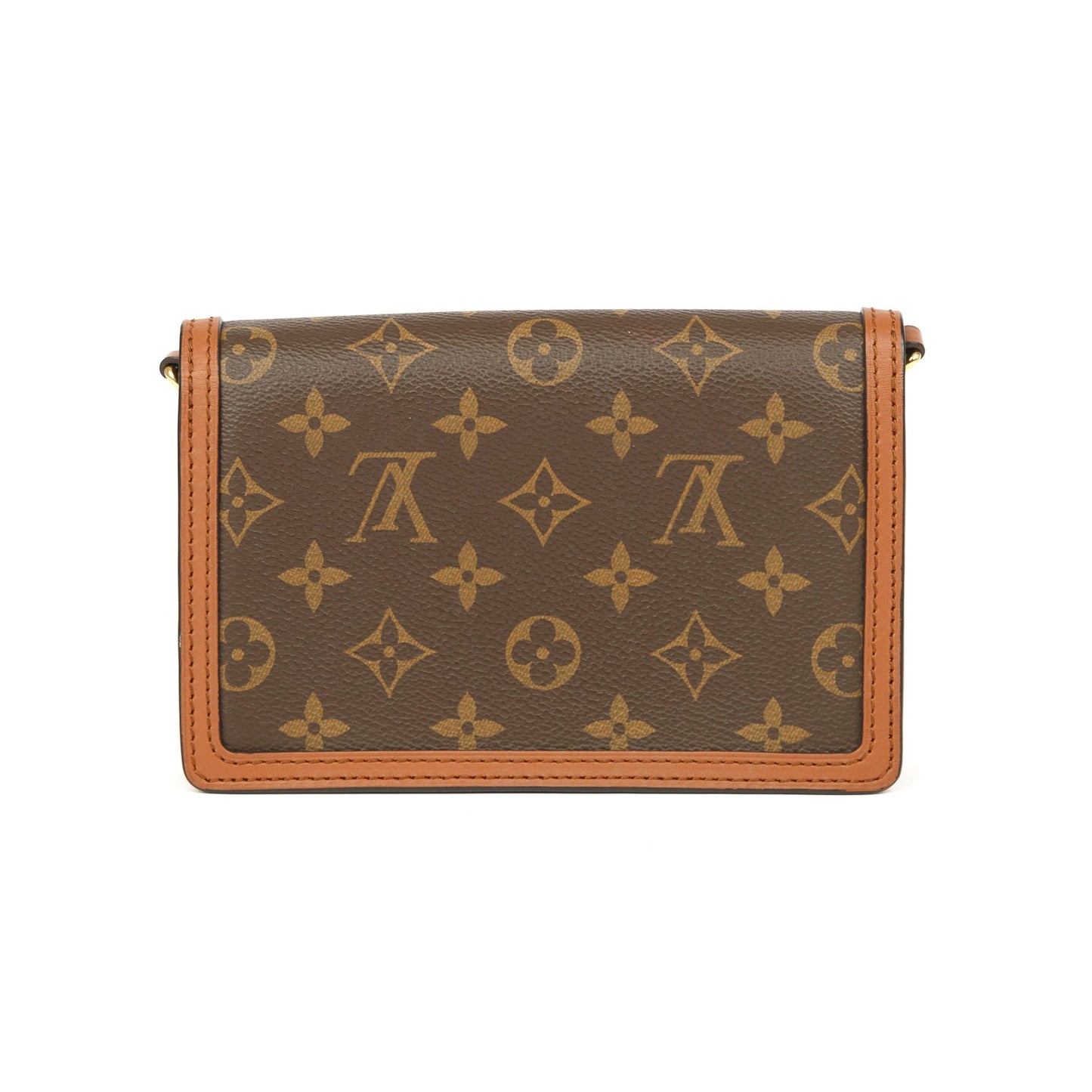 Louis Vuitton Monogram Reverse Dauphine Chain Wallet