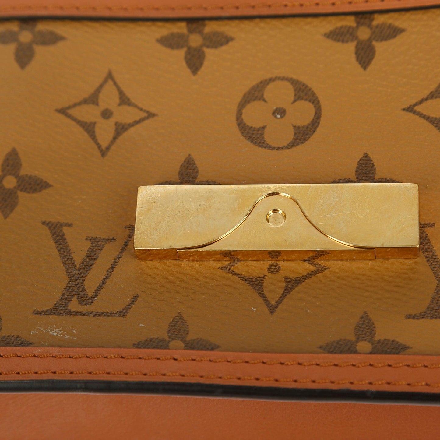 Louis Vuitton Monogram Reverse Dauphine Chain Wallet