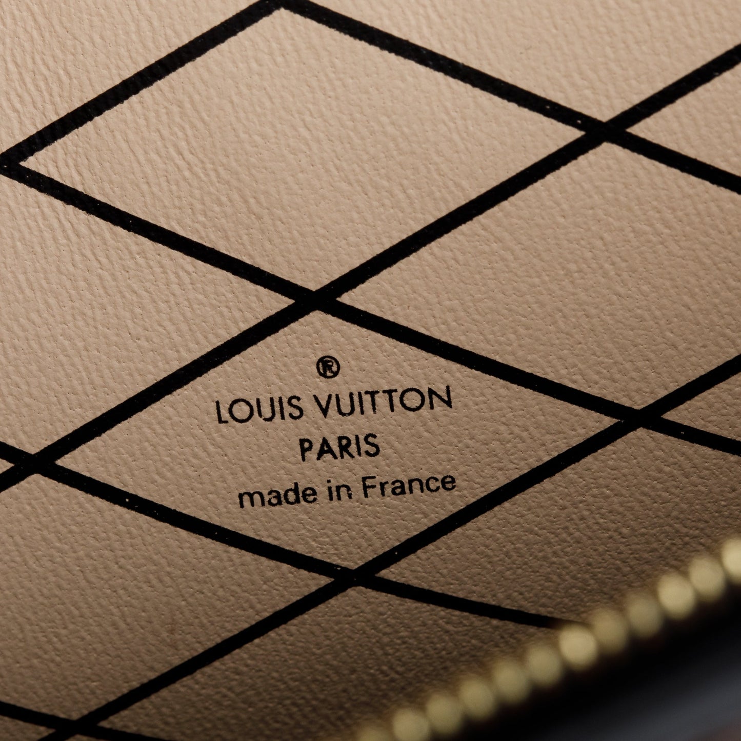 Louis Vuitton Monogram Reverse Pochette Trunk Clutch