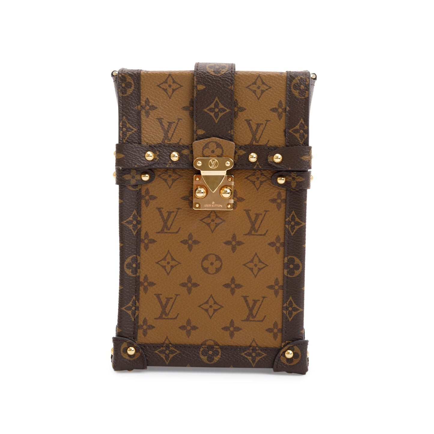 Louis Vuitton Monogram Reverse Pochette Trunk Verticale