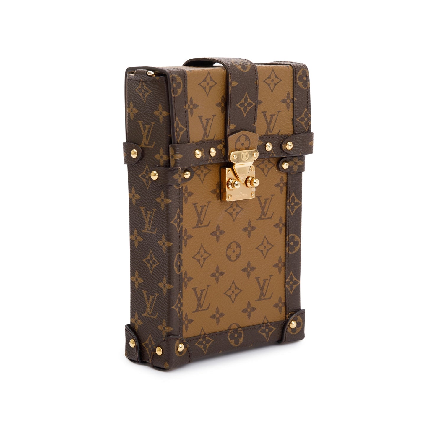 Louis Vuitton Monogram Reverse Pochette Trunk Verticale