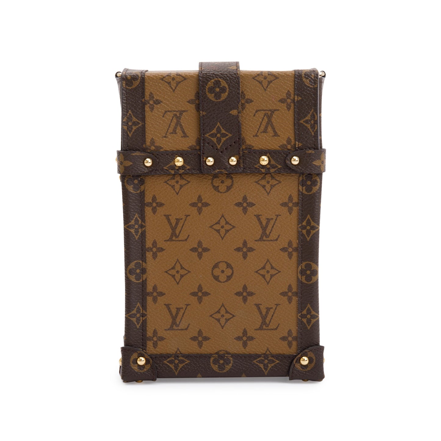 Louis Vuitton Monogram Reverse Pochette Trunk Verticale