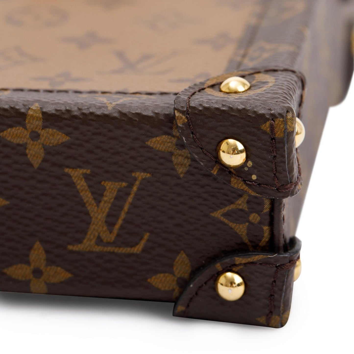 Louis Vuitton Monogram Reverse Pochette Trunk Verticale