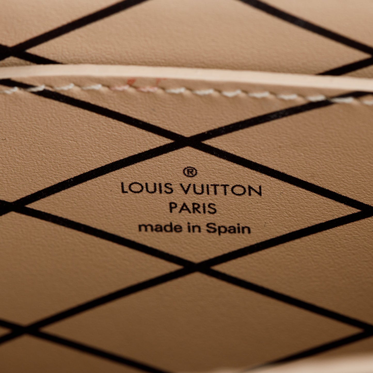 Louis Vuitton Monogram Reverse Pochette Trunk Verticale