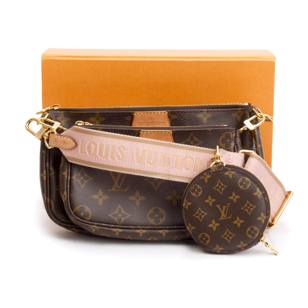 Louis Vuitton Monogram Rose Multi-Pochette Accessoires