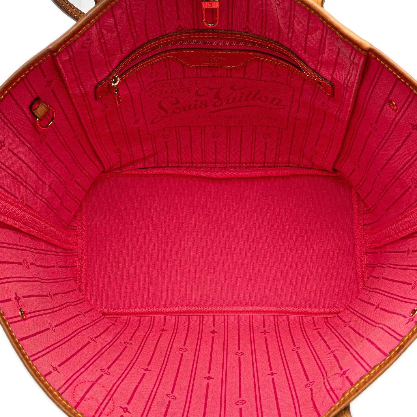 Louis Vuitton Monogram Roses Neverfull MM