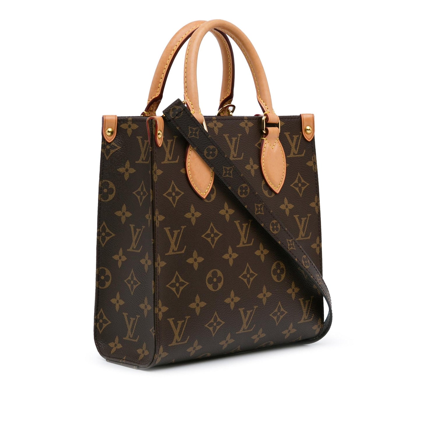 Louis Vuitton Monogram Sac Plat BB (SHG-rwOyp2)