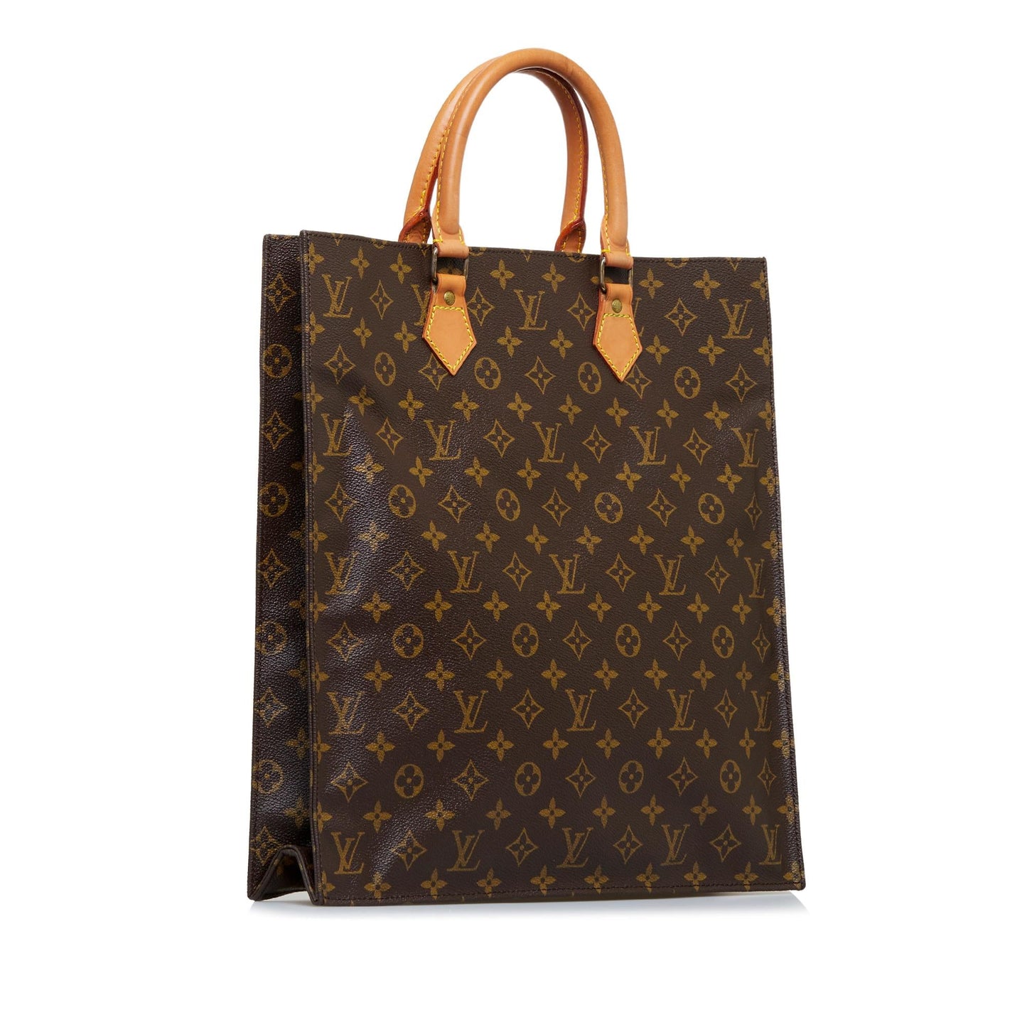 Louis Vuitton Monogram Sac Plat (SHG-eAn2Ds)