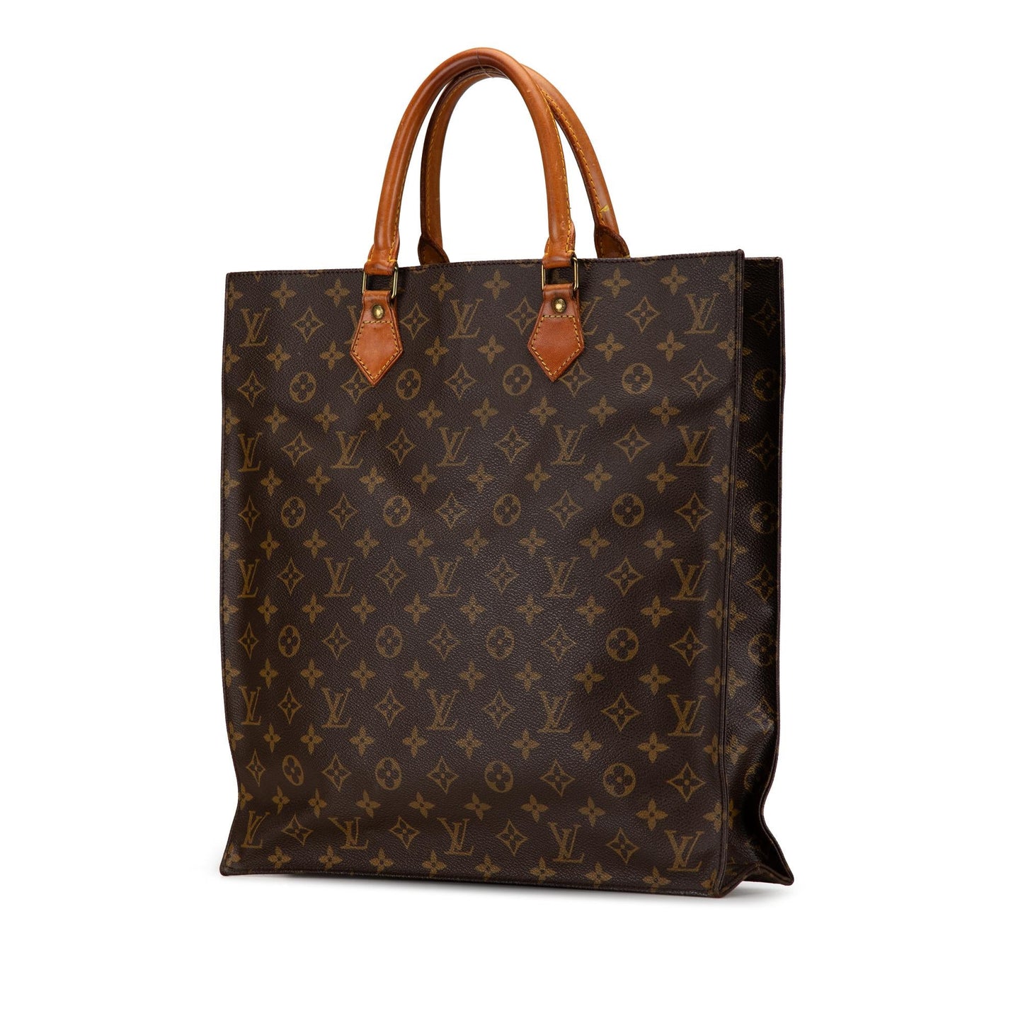 Louis Vuitton Monogram Sac Plat (SHG-xXs676)