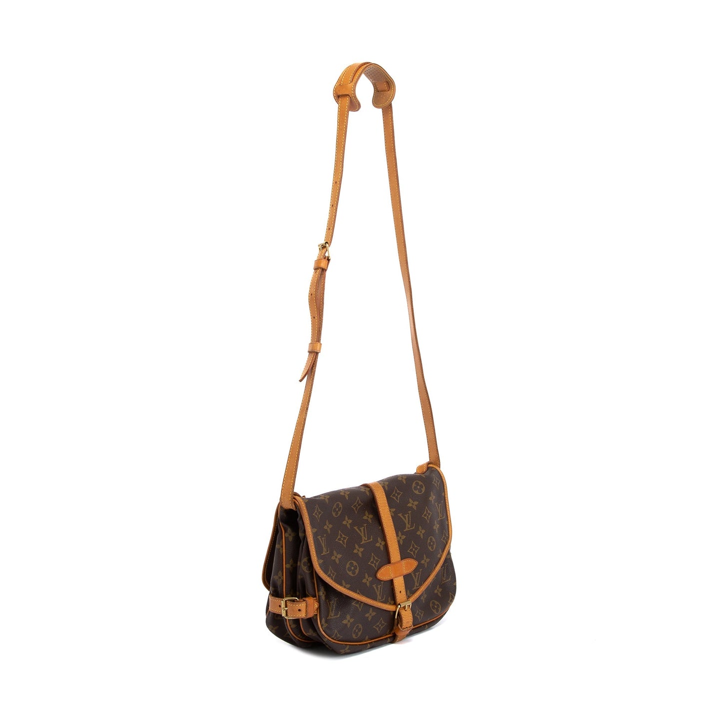 Louis Vuitton Monogram Saumur 25